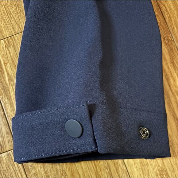 Athleta Sz. 0 Tall Endless High Rise Cargo Pant Navy NWOT $129 Gorpcore Packable - Picture 9 of 10